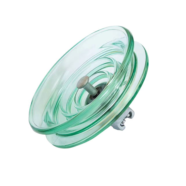 70KN High Voltage Double Shed PSD-70E Glass Insulator For Power Transmission