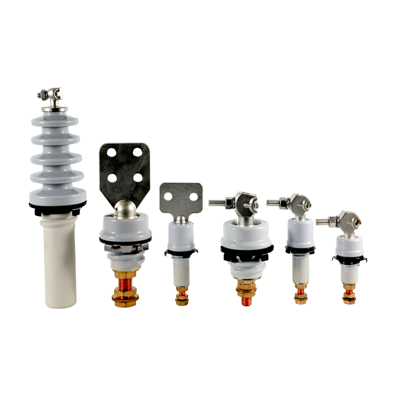 1.2kV 417A 800A 1200A ANSI Standard Porcelain Transformer Bushing with 4 Holes Spade