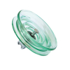  U240 High Voltage Cap and Pin Type Anti-Fog Glass Insulator Isolator Toughened Double Shed Glass Electric Insulator