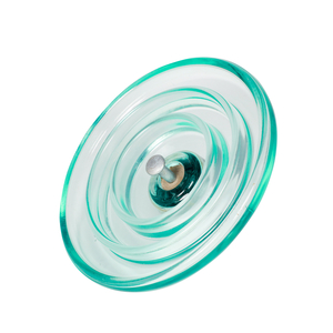 120kN U120B IEC Standard Type Disc Suspension Toughened Glass Insulator