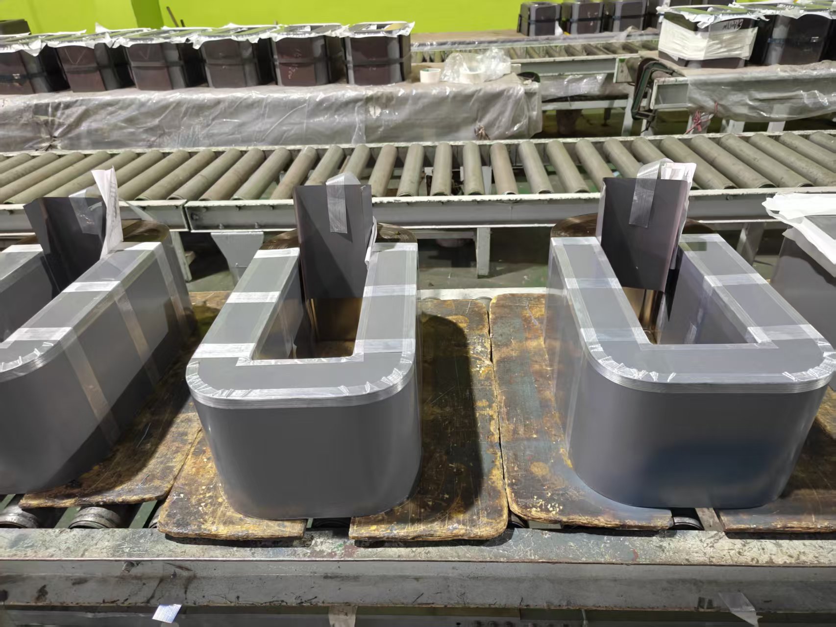 Rectangular wound Amorphous Transformer Core