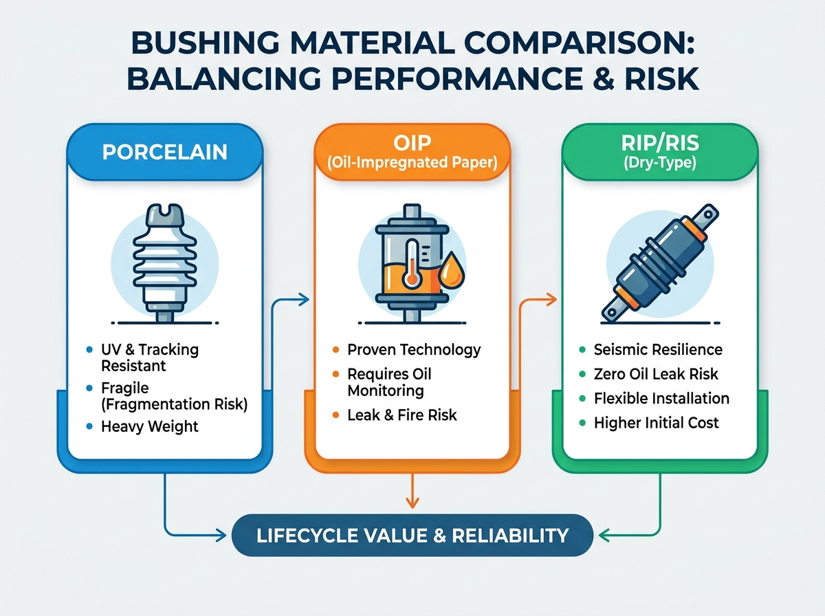 ANSI transformer bushing evaluation criteria and structural engineering